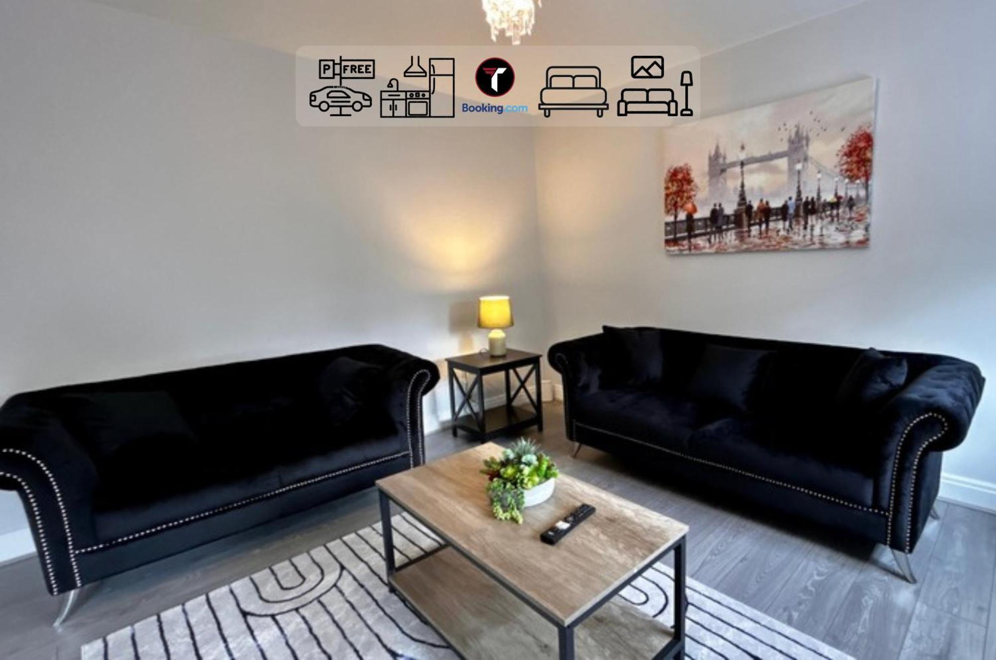 Spacious 4 Bedroom By Tara Stays Short Lets & Serviced Accommodation Aldershot With Free Wifi & Garden Eksteriør bilde